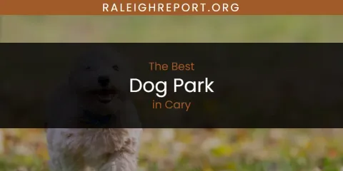 The Absolute Best Dog Park in Cary