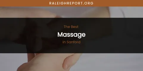 Sanford's Best Massage