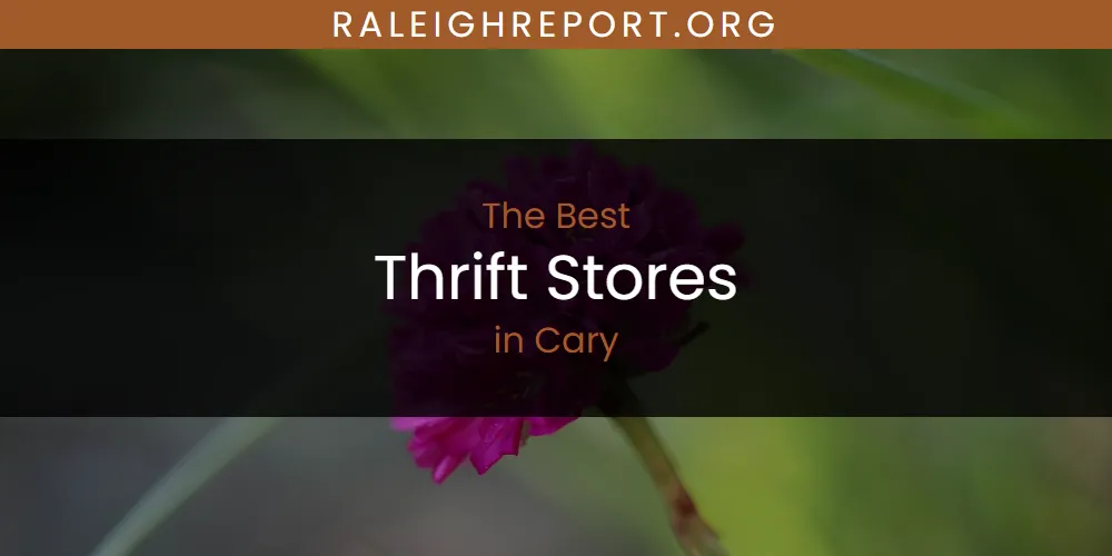 The Absolute Best Thrift Stores in Cary  [Updated 2025]